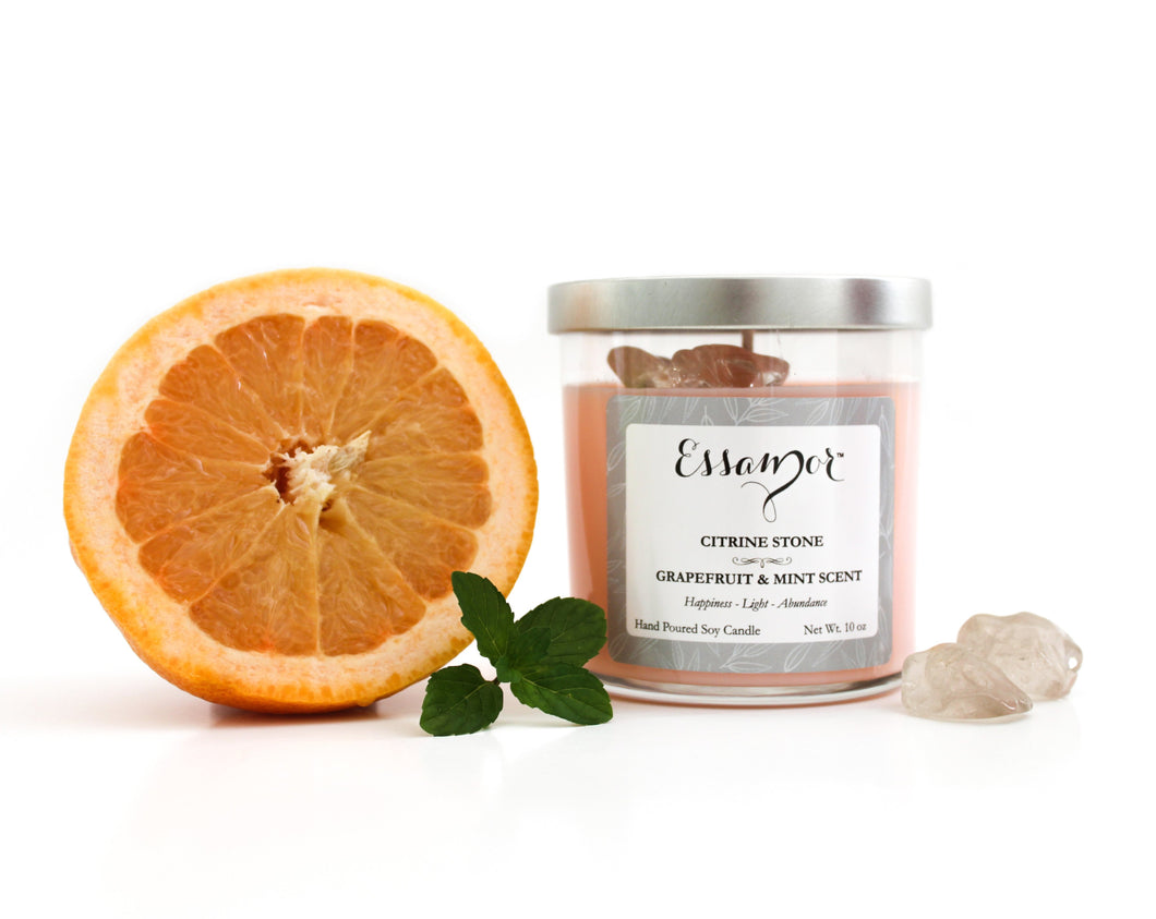 Citrine and Grapefruit Mint